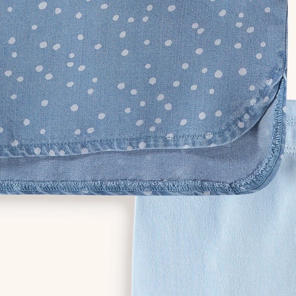 Splendid girls chambray dot legging set - Picture 2 of 3
